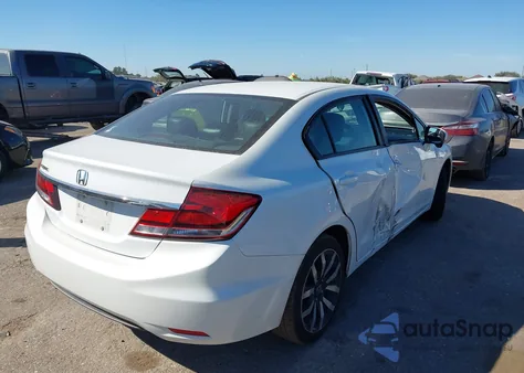 2015 Honda Civic Ex-L z USA, uszkodzony, nr VIN 19XFB2F9XFE025641
